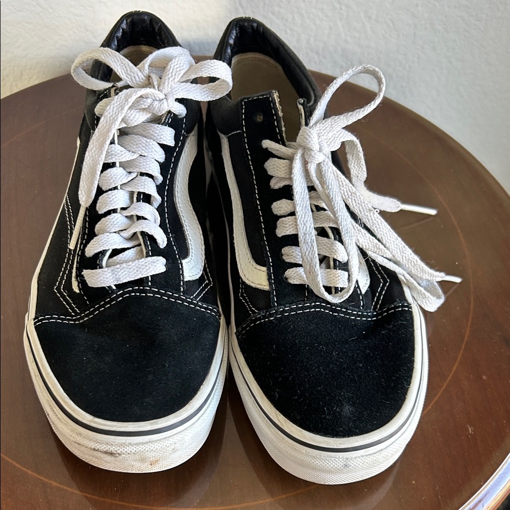 Vans Black and White Women's Sneakers